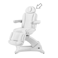 Cuscino poggiatesta grigio per la barella elettrica perimetrale a due sezioni Kinefis Quality